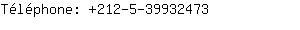 Tlphone: 212-5-3993....