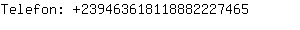 Telefon: 23946361811888222....