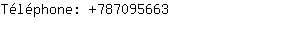 Téléphone: 78709....