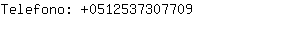 Telefono: 051253730....