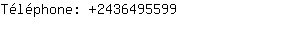 Téléphone: 243649....
