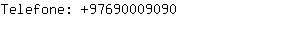 Telefone: 9769000....