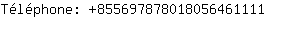 Tlphone: 85569787801805646....