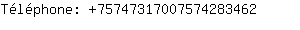 Tlphone: 7574731700757428....