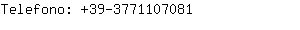 Telefono: 39-377110....