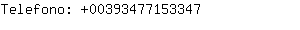 Telefono: 0039347715....
