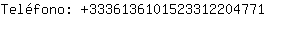 Telfono: 333613610152331220....