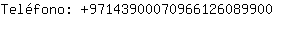 Telfono: 9714390007096612608....