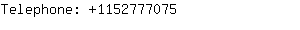 Telephone: 115277....