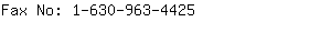 Fax No: 1-630-963-....