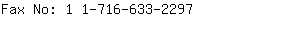 Fax No: 1 1-716-633-....