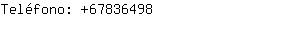 Teléfono: 6783....