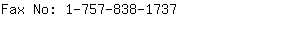 Fax No: 1-757-838-....