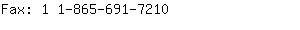 Fax: 1 1-865-691-....