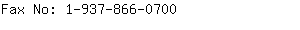 Fax No: 1-937-866-....