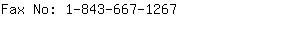 Fax No: 1-843-667-....