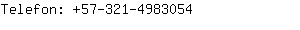 Telefon: 57-321-498....