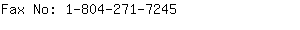 Fax No: 1-804-271-....