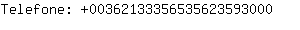 Telefone: 0036213335653562359....
