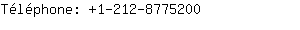 Tlphone: 1-212-877....