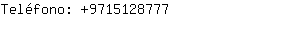 Teléfono: 971512....
