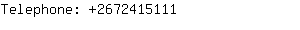 Telephone: 267241....