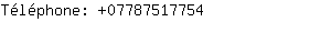 Tlphone: 0778751....