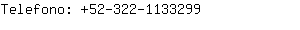 Telefono: 52-322-113....