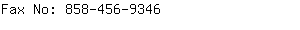 Fax No: 858-456-....