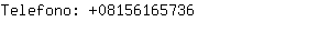 Telefono: 0815616....