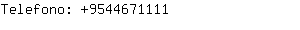 Telefono: 954467....