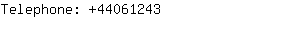 Telephone: 4406....