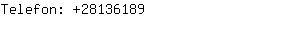 Telefon: 2813....