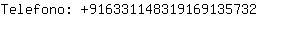 Telefono: 91633114831916913....