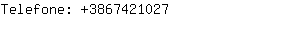 Telefone: 386742....