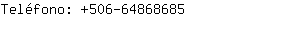 Teléfono: 506-6486....
