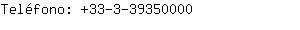 Teléfono: 33-3-3935....