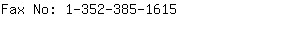 Fax No: 1-352-385-....