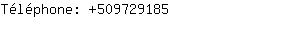 Téléphone: 50972....