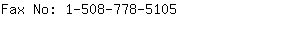 Fax No: 1-508-778-....