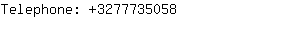 Telephone: 327773....