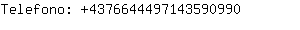 Telefono: 437664449714359....