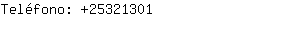 Teléfono: 2532....
