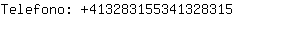 Telefono: 41328315534132....