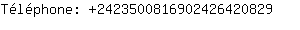 Tlphone: 242350081690242642....