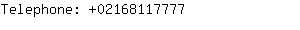 Telephone: 0216811....