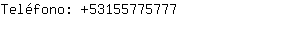 Telfono: 5315577....