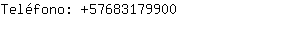 Teléfono: 5768317....