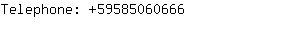 Telephone: 5958506....