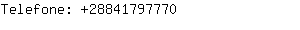 Telefone: 2884179....